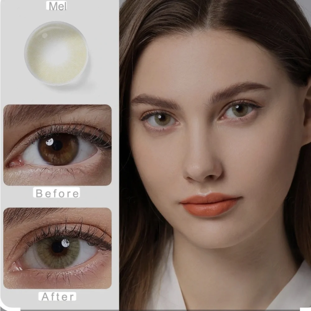 MEL Hidrocor colored eye lens